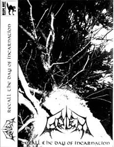 Golem - Recall the Day of Incarnation 1993 - Cover