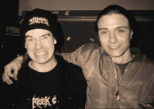 Andreas and Carcass Frontman Jeff Walker