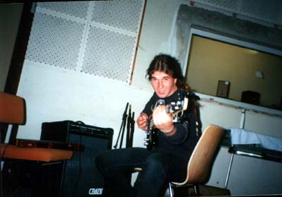 Golem during recording