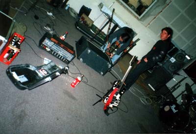 Golem during recording
