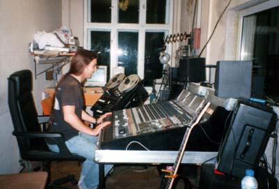 Golem during recording