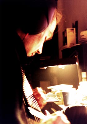 Golem during recording