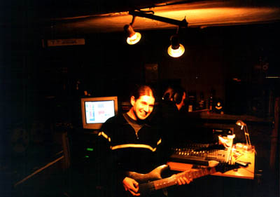 Golem during recording